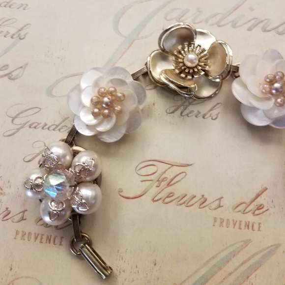 Upcycled Earring Bracelet - Picture 3 of 7